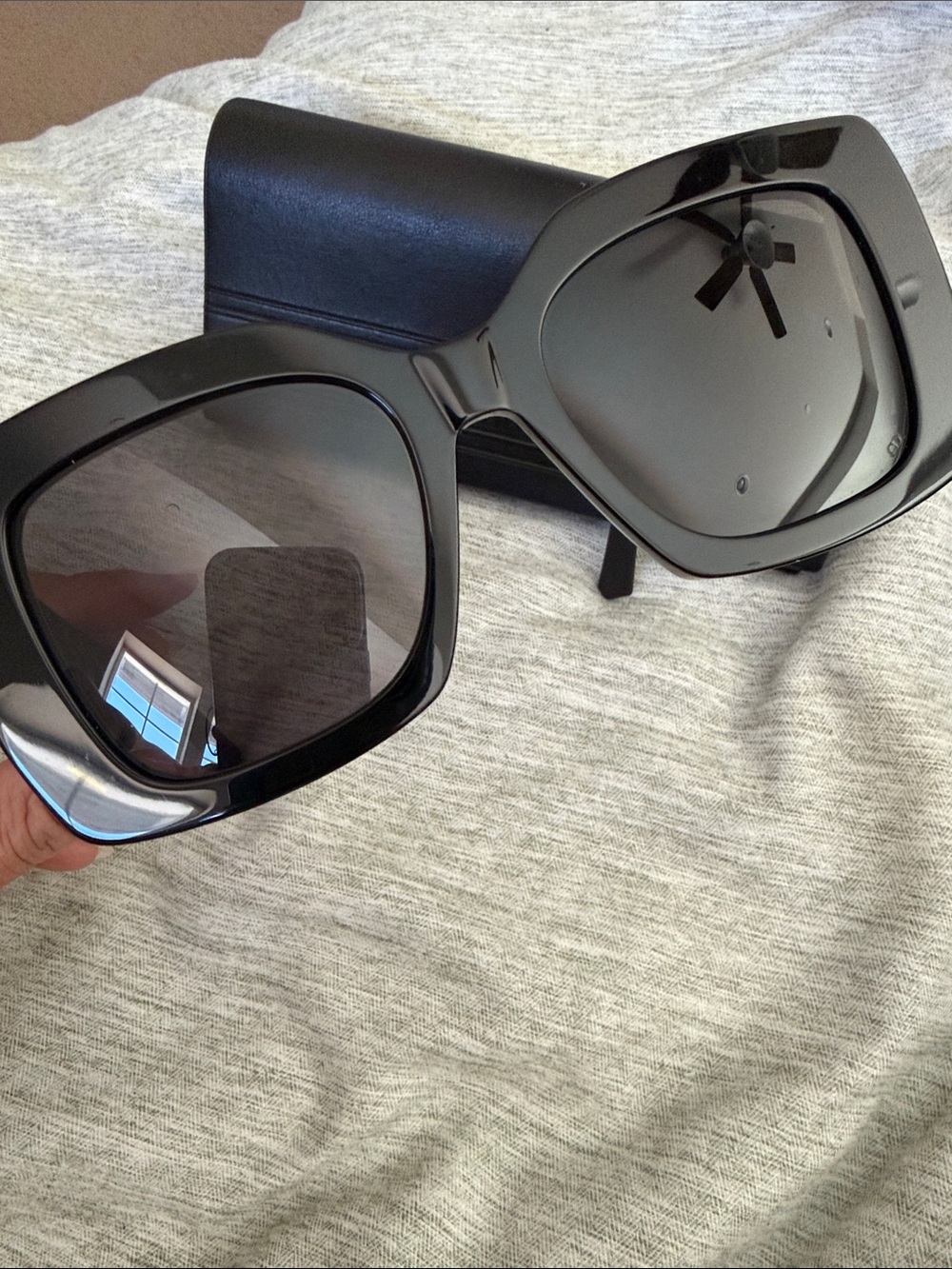 😎 DIOR Verydior S1I Black Cannage Sunglasses CD001981 1100L1 54-19 - Picture 5 of 8